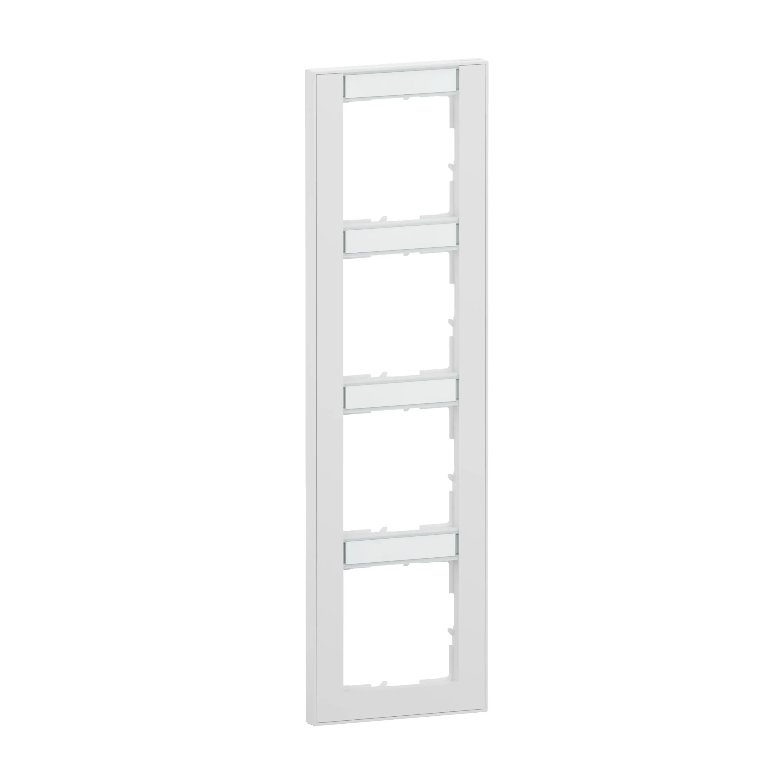 Legrand Legrand 765994 SEANO+4-fach Rahmen vertikal mit Beschriftungsfeld Farbausführung