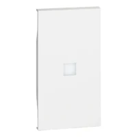 BTicino KW01M2X LivingNow 2M Tasten- abdeckung mit großem Beleuchtung fenster White