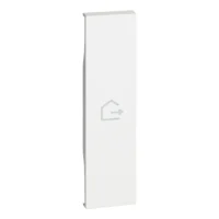 BTicino KW01MHGEN LivingNow 1M Tasten- abd. MyHome+Symbol Haus verlassen White