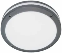 SG LEUCHTEN LED-Sensorleuchte 19W 3000K EVJE 643821 A+ 1225lm graphit matt IP65