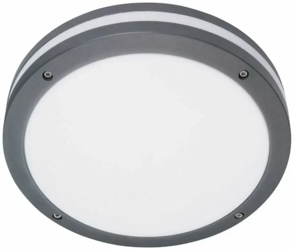 SG Leuchten SG LEUCHTEN LED-Sensorleuchte 19W 3000K EVJE 643821 A+ 1225lm graphit matt IP65
