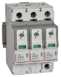Legrand 412242 ÜSS-Ableiter Typ 2 3+0 Schaltung für TN-C 230/400V 40kA
