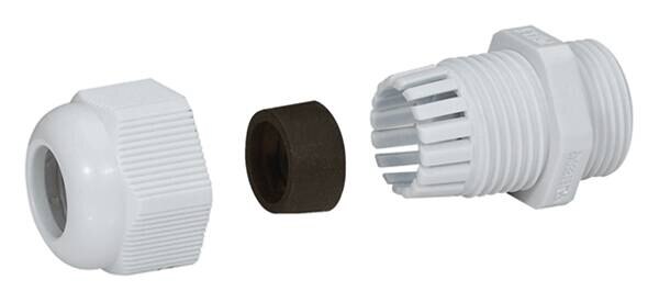 Legrand Legrand 096823 Kabelverschraubung PG13 ohne Gegenmutter lichtgrau IP55