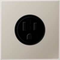 Jung Steckdose US-Norm NEMA 15A 125V, Edelstahl ES 2521-15