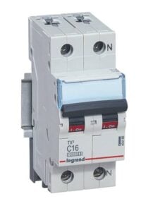 Legrand 404188 TX3 LS-Schalter C 16A 1-polig+N 10kA 230VAC 2TE