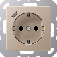 Jung SCHUKO Steckdose mit USB Typ C A1520-18CCH