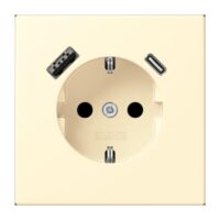 Jung LC1520-15CA201 SCHUKO-Steckdose mit USB Typ AC LC32001