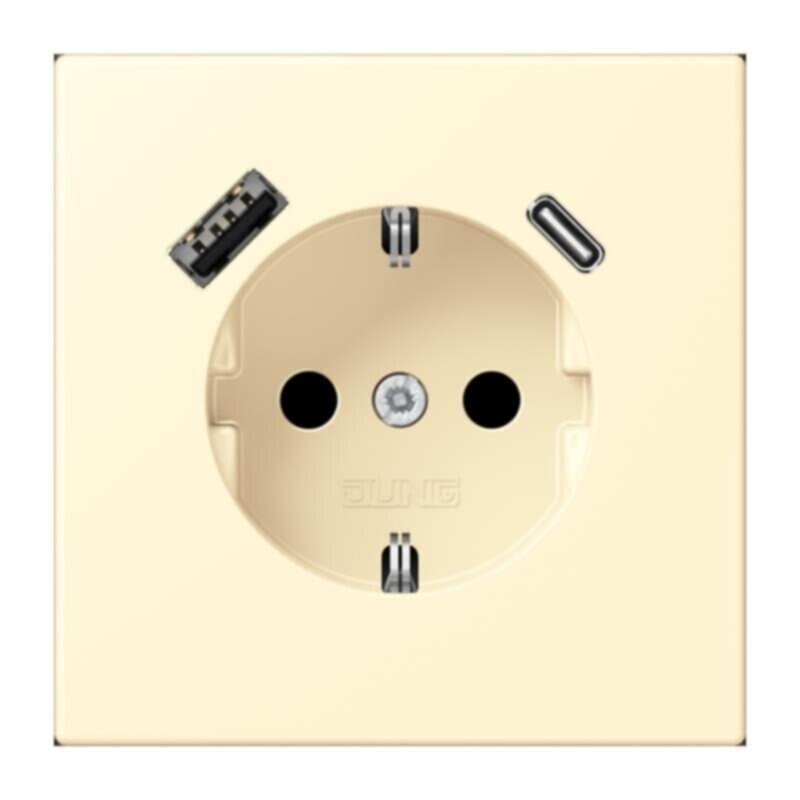 Jung Jung LC1520-15CA201 SCHUKO-Steckdose mit USB Typ AC LC32001