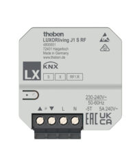 Theben Funk-Jalousiesaktor 1-fach LUXORliving J1 S RF