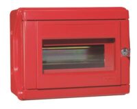 Legrand 038087 Sicherheitskasten IP55 IK07 f.8Module 17,5mm mit Hutprofilschiene