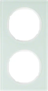 Berker Rahmen Glas/pows 2-fach 10122209