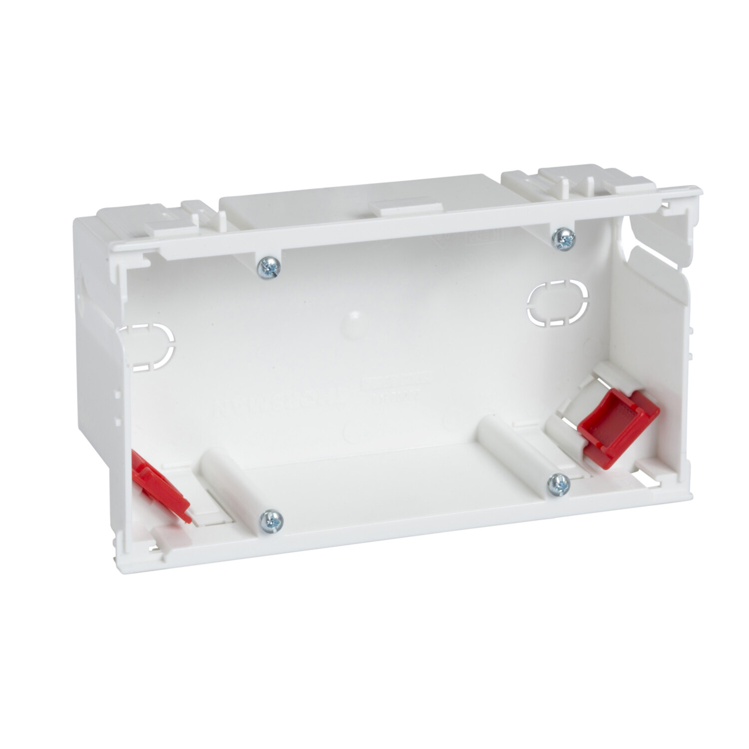 Schneider Schneider 5586155 Geräteeinbaudose 2-fach 2 Zugentlastung PE=1Stk LE=5 Stück