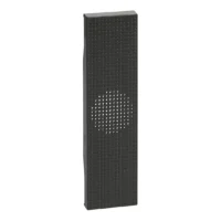 BTicino KG15 LivingNow 1M Abdeckung für Klingel und Summer Black