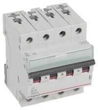 Legrand 403415 TX3 LS-Schalter B 10A 4-polig 6kA 400VAC 4TE