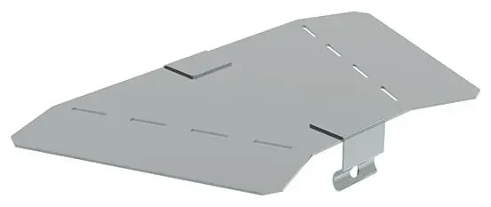 Legrand Legrand 487928 Deckel für Bogen 45° B100 mit Schnappbefestigung sendzimirverzinkt