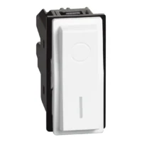 BTicino KW4002 LivingNow 1M Ausschalter 2-polig 16A in der Farbausführung White