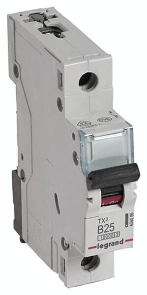 Legrand Legrand 404086 TX3 LS-Schalter B 25A 1-polig 10kA 230/400VAC 1TE