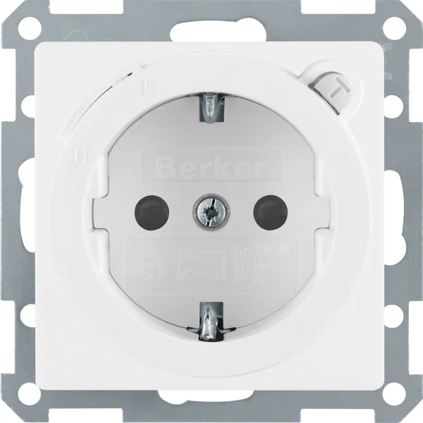 Berker Berker SCHUKO-Steckdose mit FI 47086089