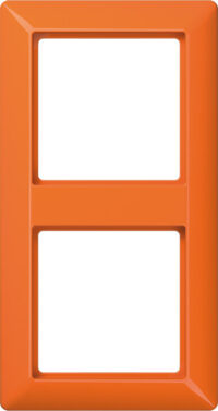 Jung Rahmen 2-fach orange waage/senkrecht AS 582 BF O