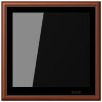 Jung LC 459 D1 S247 KNX Raumcontroller LS TOUCH Serie LS terre sienne brûlée 59