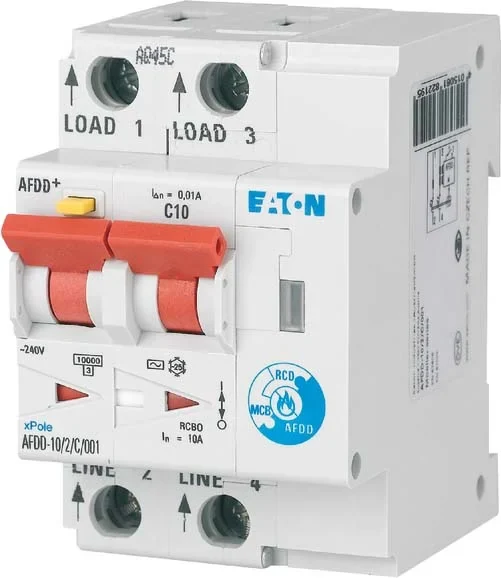 Eaton Eaton (Installation) Brandschutzschalter 2polig, B10A, 30mA AFDD-10/2/B/003-A