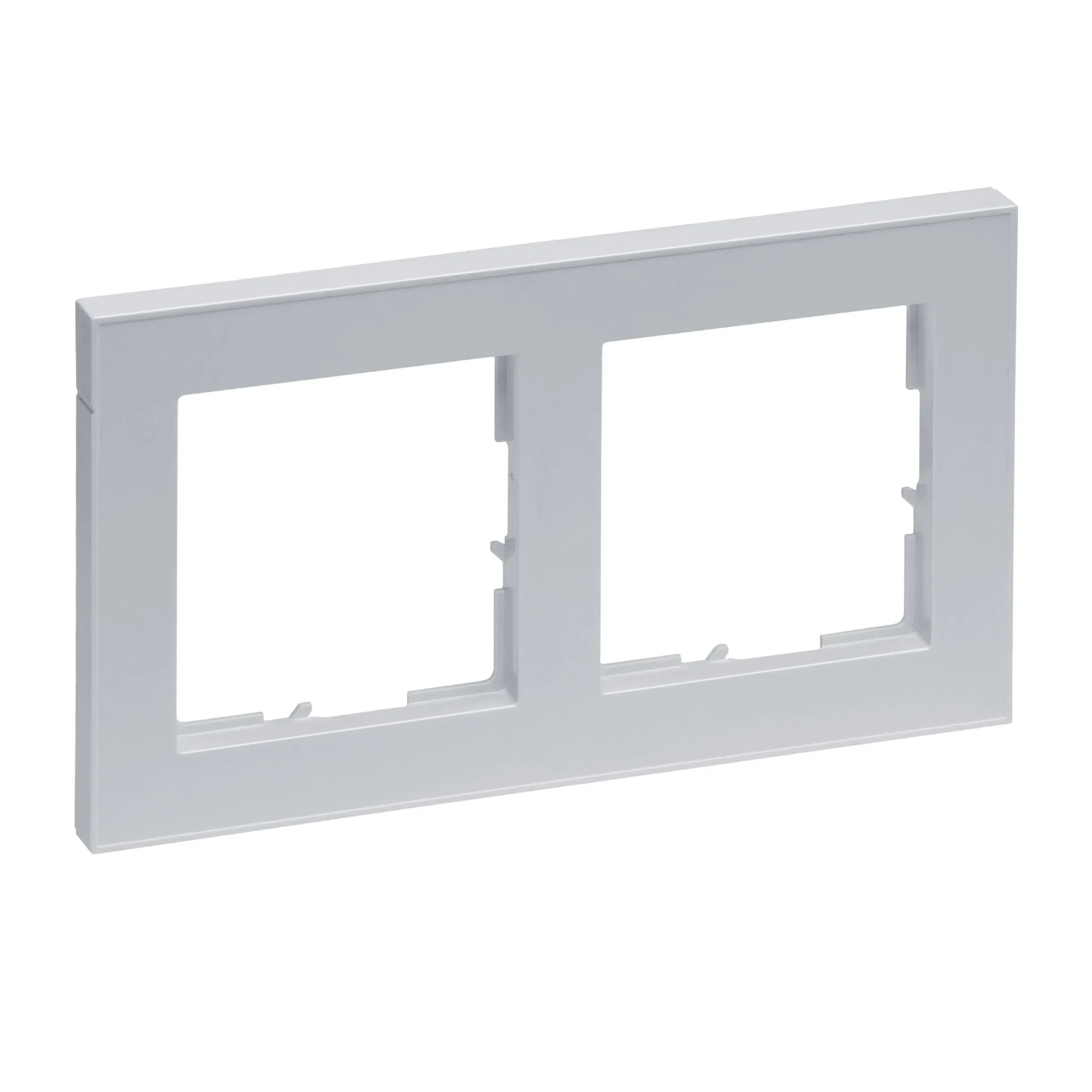 Legrand Legrand 765282 SEANO+2-fach Rahmen in der Farbausführung Aluminium lackiert