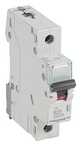 Legrand Legrand 403359 TX3 LS-Schalter B 25A 1-polig 6kA 230/400VAC 1TE