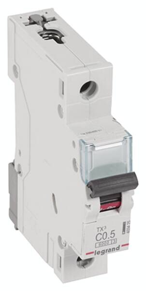 Legrand Legrand 403425 TX3 LS-Schalter C 0,5A 1-polig 6kA 230/400VAC 1TE