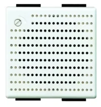 BTicino N4355/12 elektronisch Läutewerk 3-Signale 12VAC/DC 2M Weiß