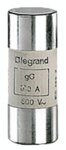 Legrand 015596 Zylindersicherung gG 100A 22x58 trägflink 500VAC 100kA mit Schlagb.