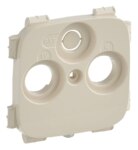 Legrand 754806 Abdeckung für TV-R-SAT 30mm Hirschmann Valena Allure mandelweiß