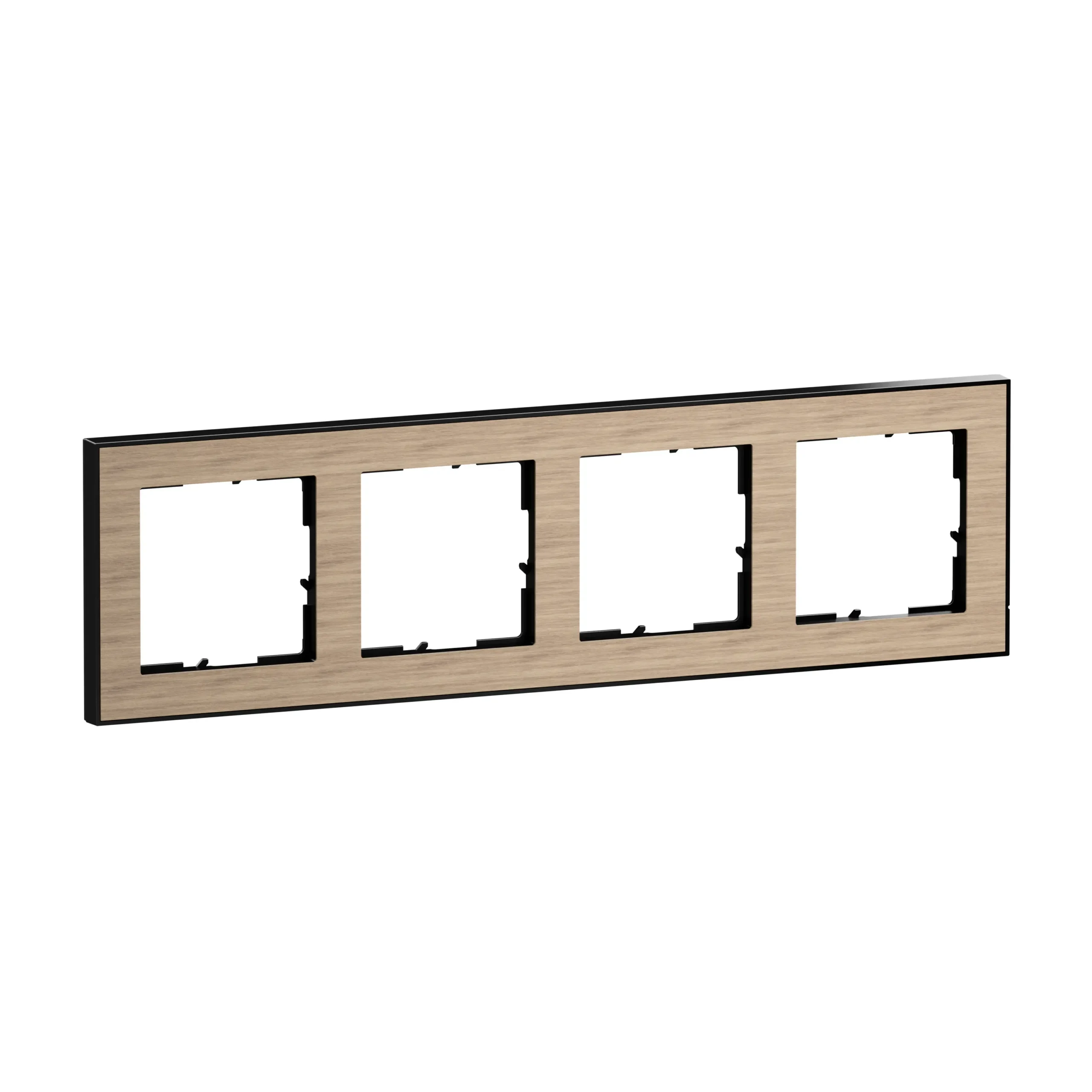 Legrand 765294 SEANO+4-fach Rahmen mit Echtmaterialoberfläche Farbausführung