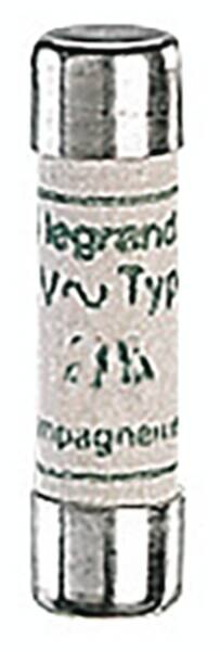Legrand 012006 Zylindersicherung aM 6A 8,5x31,5 träge 400VAC 20kA ohne Kennmelder