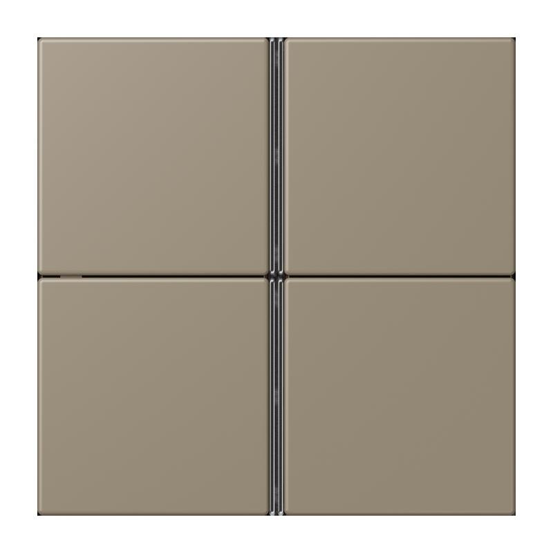 Jung Jung LC404TSA242 Tastensatz komplett 4-fach LC32141