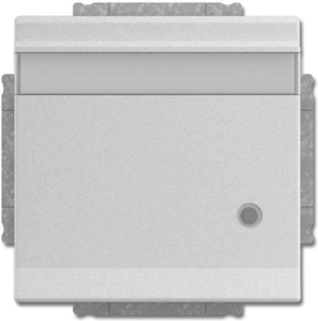 Busch-Jaeger Busch-Jaeger SCHUKO Steckdosen-Einsatz Aluminium-Silber 20 EUKNBL-83