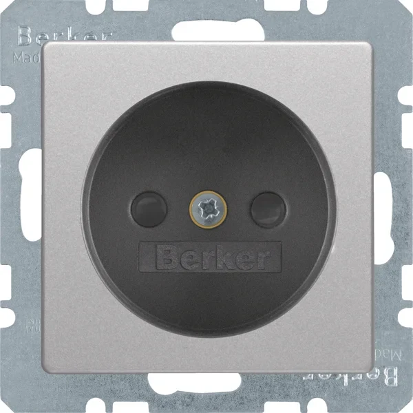 Berker Berker Steckdose ohne Schutzkontakt 6167336084