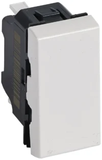 Legrand 278001L Wechselschalter 10AX 1-modulig beleuchtet mit LED Mosaic ultraweiß