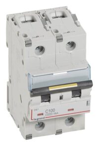 Legrand 409229 DX3 LS-Schalter C 100A 2-polig 10kA 400VAC 3TE