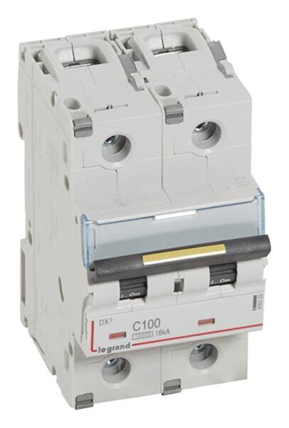 Legrand Legrand 409229 DX3 LS-Schalter C 100A 2-polig 10kA 400VAC 3TE