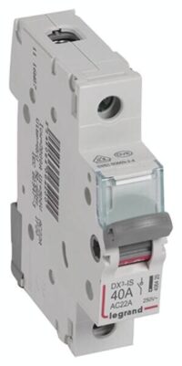 Legrand 406420 DX3 Lasttrennschalter 1-polig 40A 250VAC Kategorie AC-22A