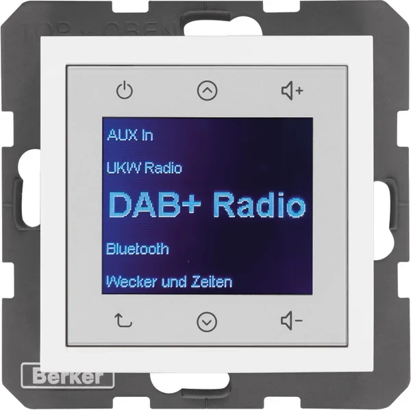 Berker Berker Radio DAB+, Bt., S.1/B.x p w., gl. 30848989