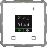 MDT technologies Raumtemperatur-Nebenstelle reinweiß glänzend SCN-RTN63S.01