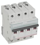 Legrand 403778 TX3 LS-Schalter D 63A 4-polig 6kA 400VAC 4TE