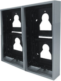 Comelit Group AP-Gehäuse Ultra 2+2 Module, Aluminium UT9174H