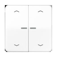 Jung BTCD17102PWW JUNG HOME Taster 2-fach mit Pfeilsymbolen