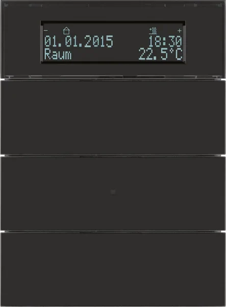 Berker Berker Tastsensor 3-fach Glas schwarz 75663592
