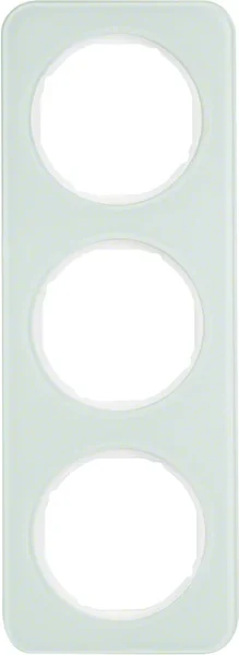 Berker Berker Rahmen Glas/pows 3-fach 10132109