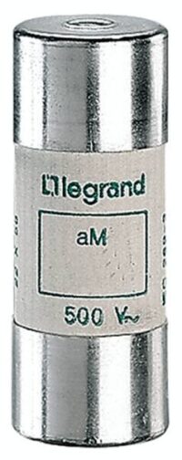 Legrand 015116 Zylindersicherung aM 16A 22x58 träge 500VAC 100kA mit Schlagbolzen