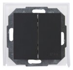 Kopp 699515083 ATHENIS IP44-Serienschalter mit Federplatte
