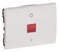 Legrand 777018 Wippe mit eingesetztem transparentem Fenster ultraweiß